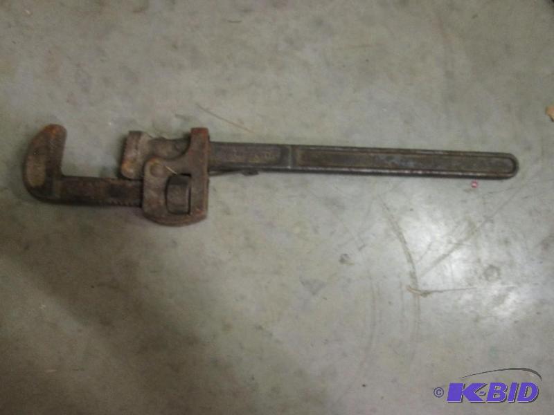 lot 63 image: Pipe wrench...