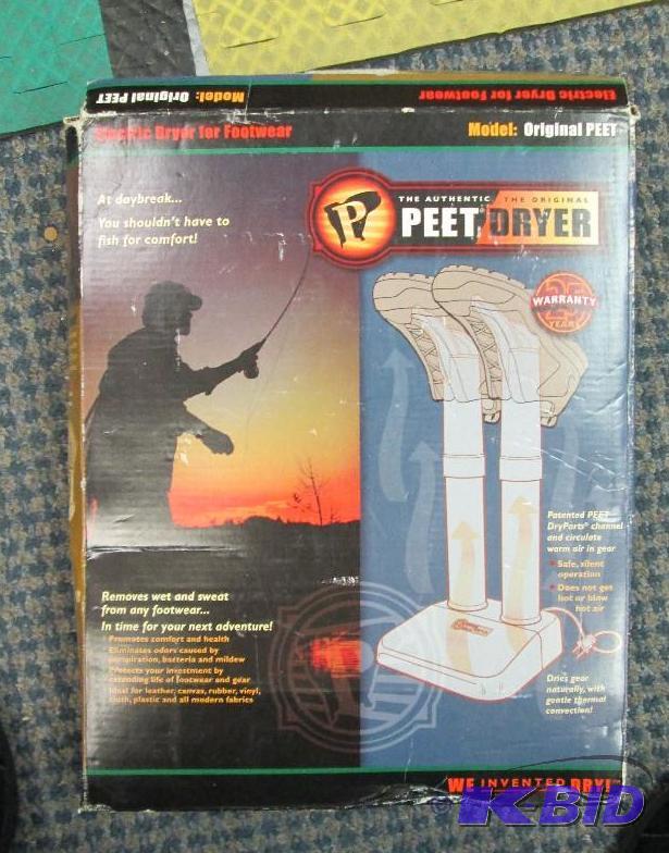 lot 111 image: Electric dryer for footwear Peet Dryer- test ...