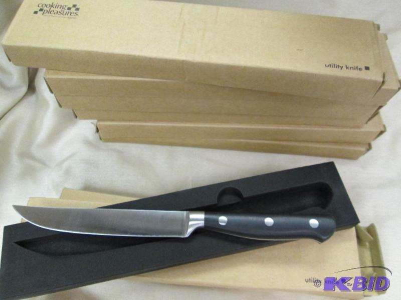 lot 13 image: Qty 8 Kitchen Utility Knives...