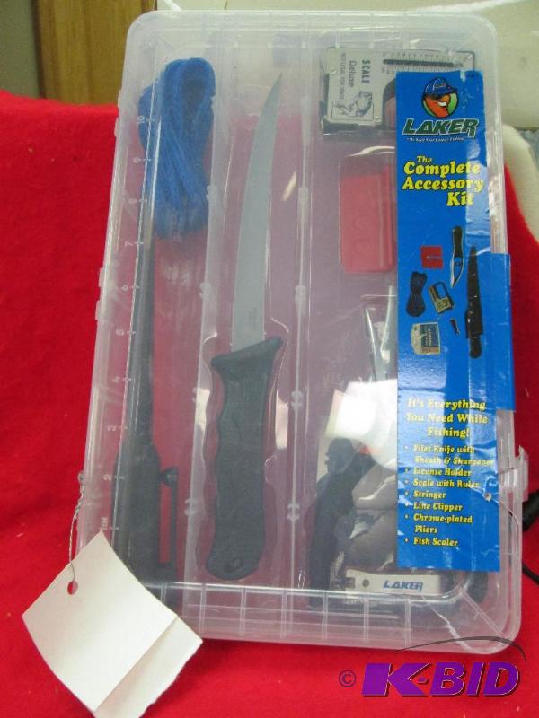 lot 50 image: Laker The complete Accessory kit includes Fil...