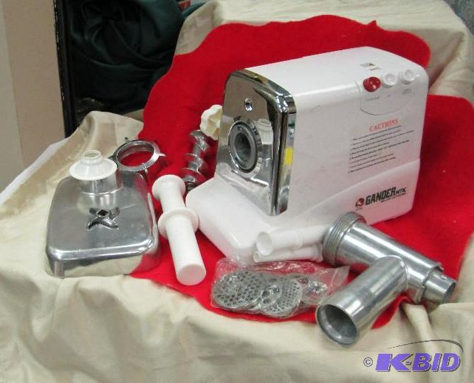 lot 59 image: Gander MTN- Meat Grinder Plugged in runs and ...