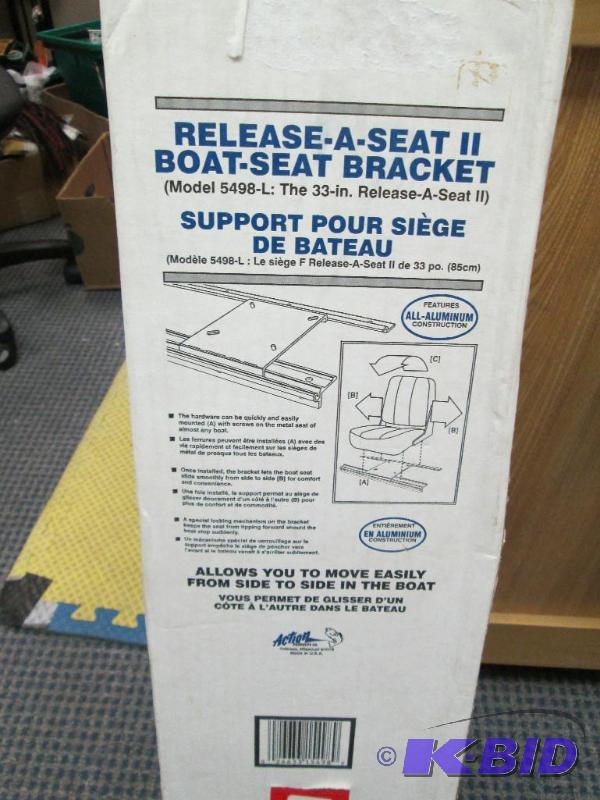 lot 64 image: Release- a- seat II Boat- seat bracket...