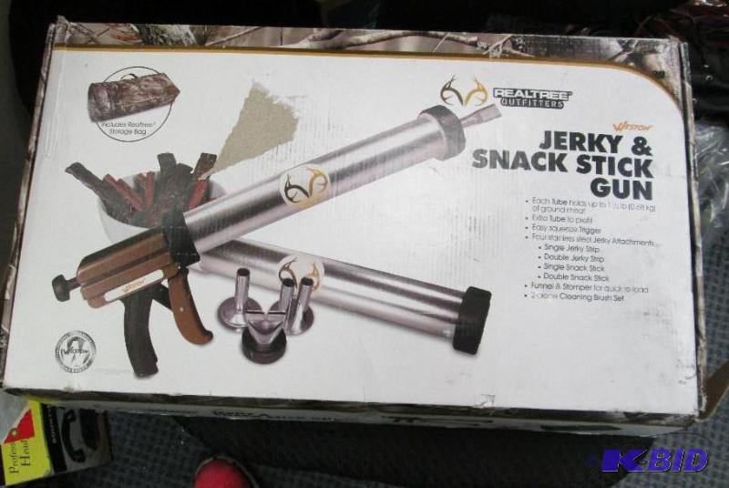 lot 68 image: Real Tree Outfitters Weston Jerky and snack s...
