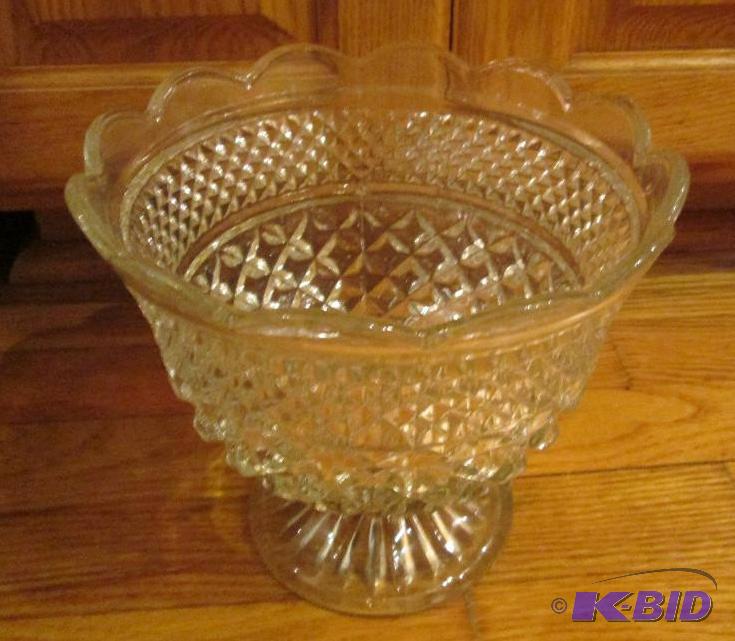 lot 154 image: decorative glass candy bowl...