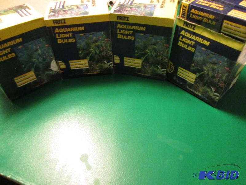 lot 232 image: huge lot of aquarium light bulbs...