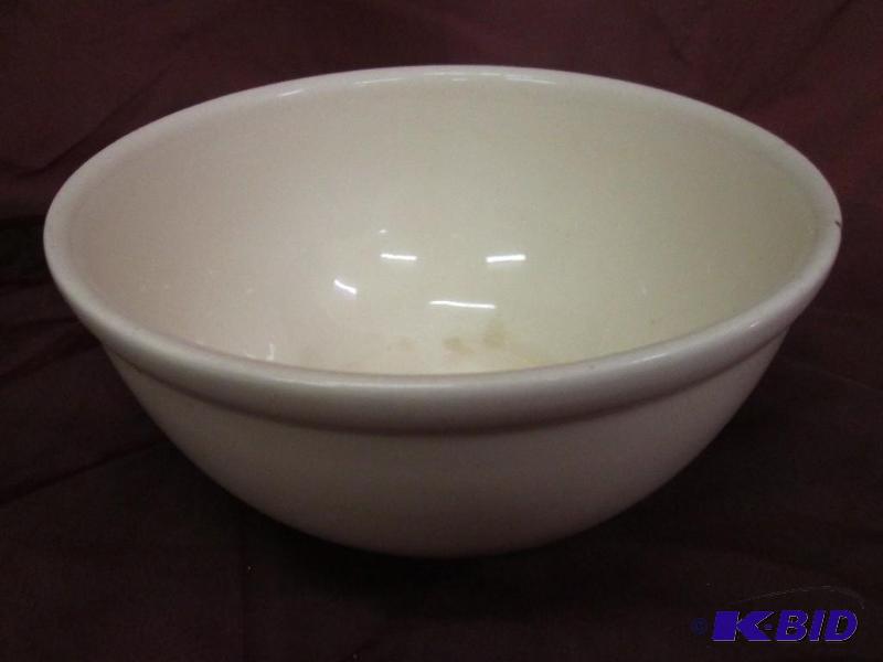 lot 312 image: Medium tan bowl, 9...