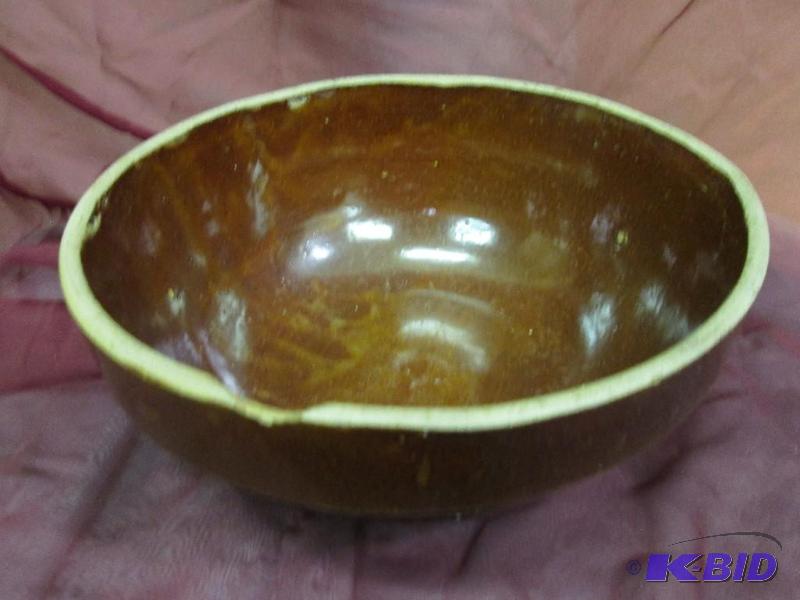 lot 346 image: Brown Ware bowl, 11...