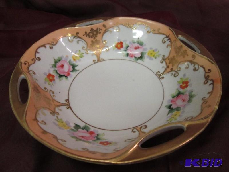 lot 348 image: Noritake hand painted bowl...