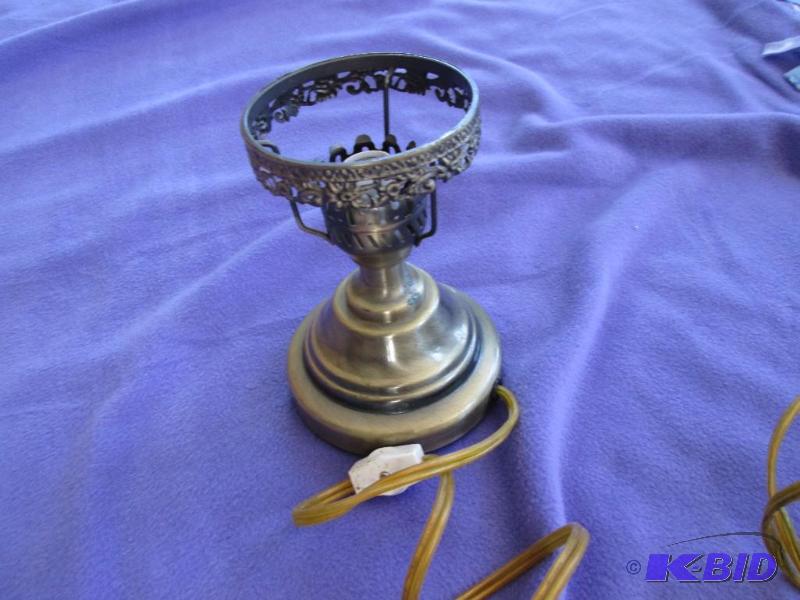 lot 364 image: Electric lamp with small socket...