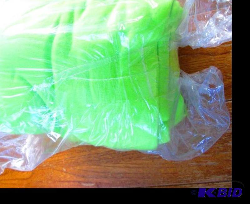 lot 72 image: Alpine fleece solids lt. green, 3 yards...