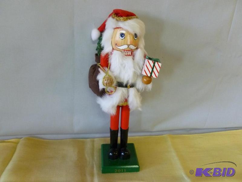 lot 41 image: Nice wooden nut cracker that measures 14"...