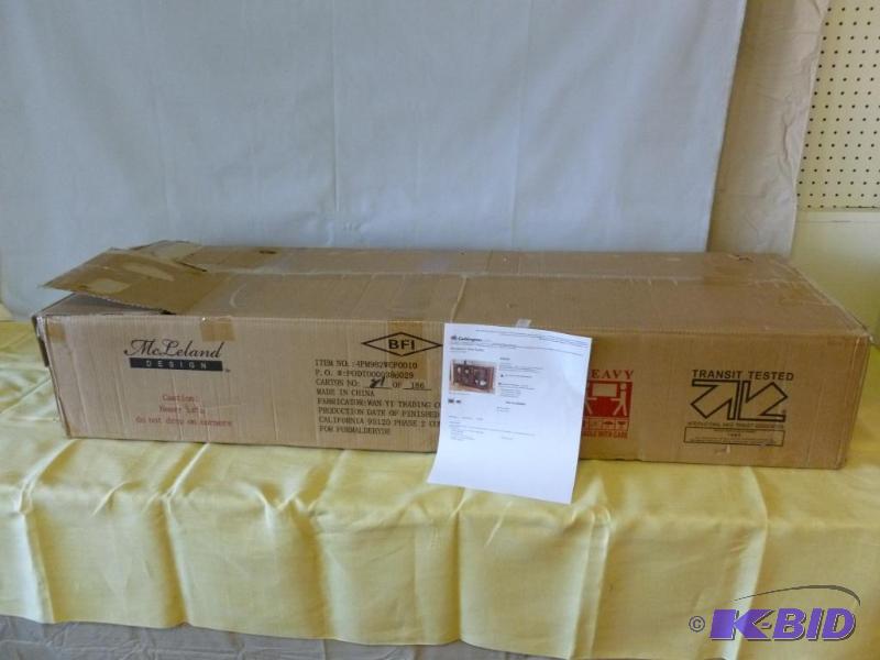 lot 82 image: McLeland Design - 4 Door Wooden Buffet - Cinn...
