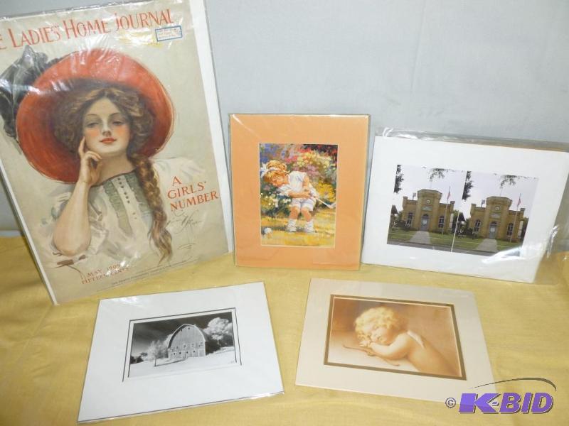 lot 86 image: Lot of five good pictures that come protected...