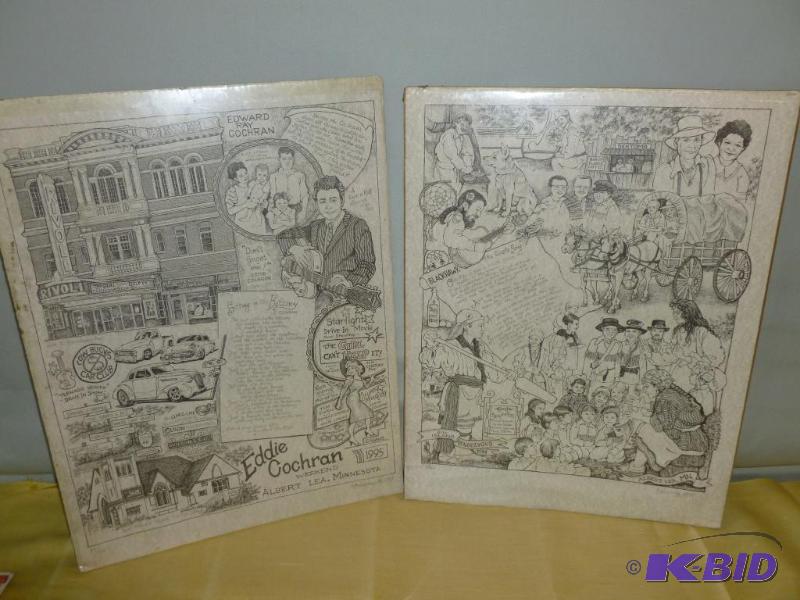 lot 94 image: Lot of two collectible E. Adams - Albert Lea,...
