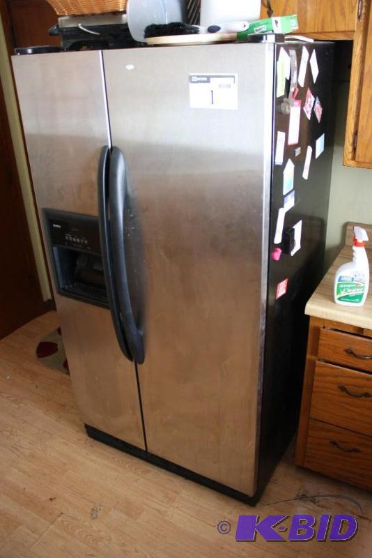 Stainless Steel Kenmore Refrigerator