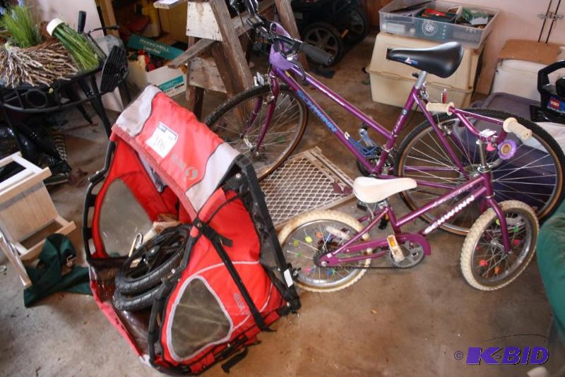 Bikes w Pull A-long Bike Carrier