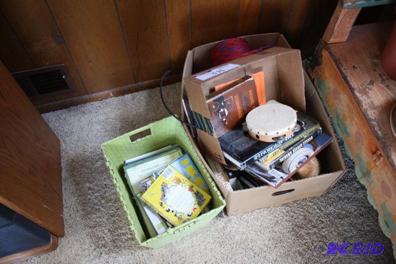 Two Boxes of Miscellaneous Books