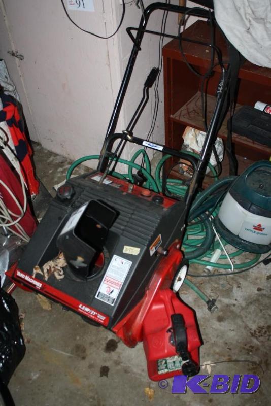 MTD Yard Machines Snow Blower