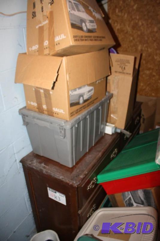 Pile Lot of Miscellaneous Boxes