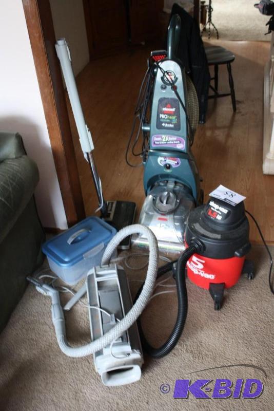 Vacuum Cleaners, Bissel, ShopVac, Electrolux