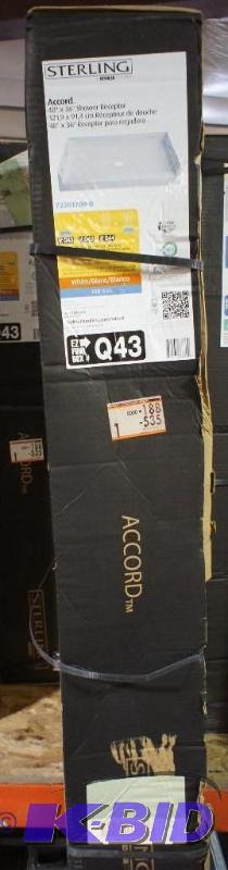 New Sterling Accord Shower Receptor - 48&quot...