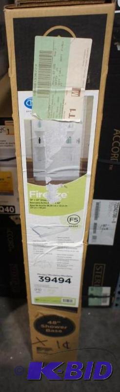 New ASB Firenze Shower base. #39494. Dimensio...