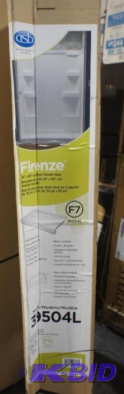 New ASB Firenze Shower Base  left drain. Mod...