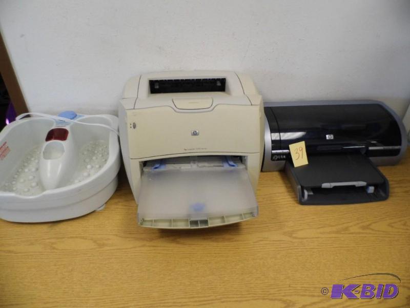 2 Printers and Foot Bath