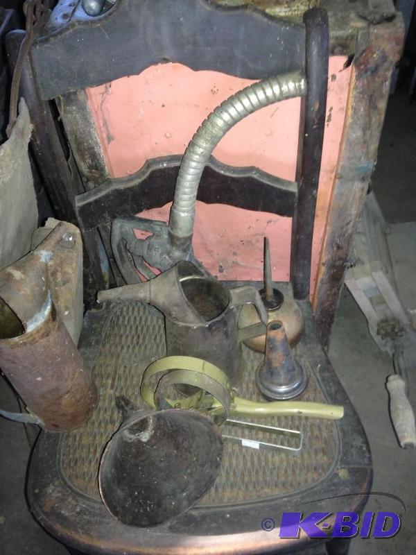 Late Addition - Funnels and gas pump handle