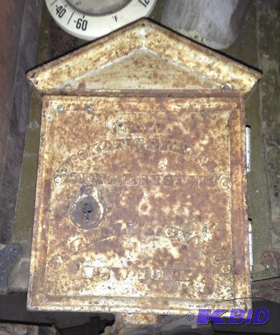 Late Addition - Antique Signal Station Box either Rail Road or Phone Company