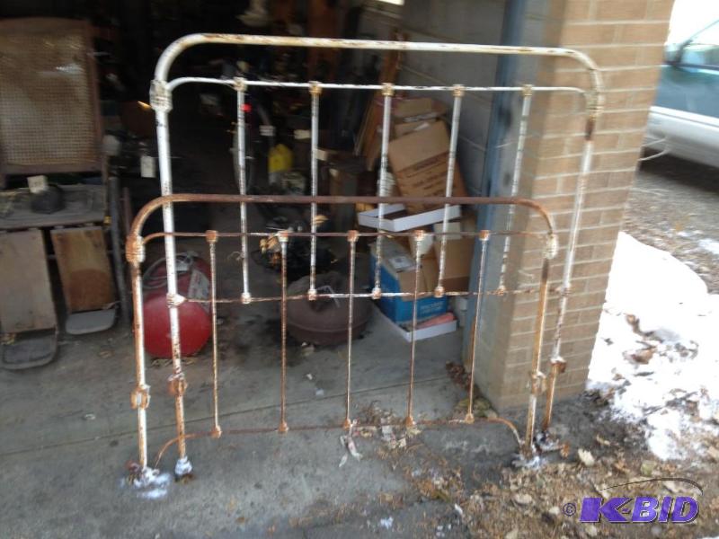 Late Addition - Antique Twin Bed Frame