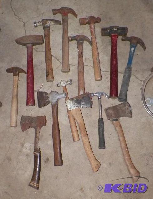 Hammer Lot & Hatchet