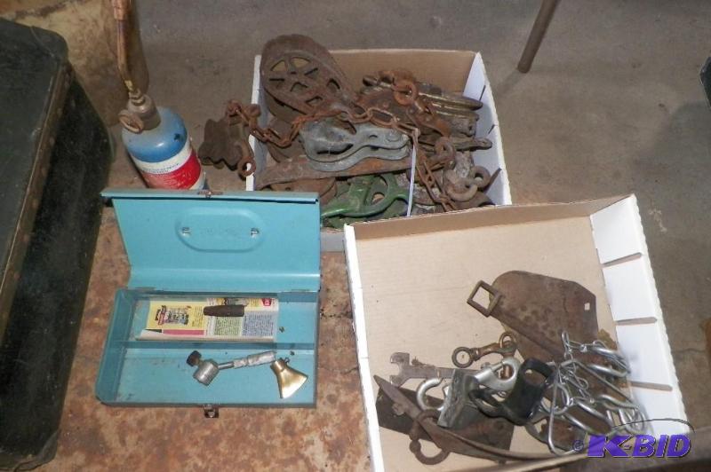 Lot of items shown