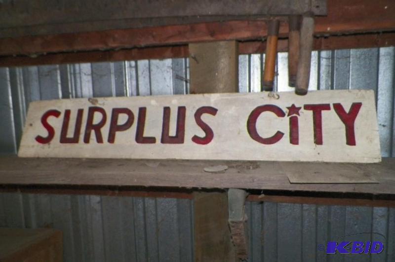 Surplus City Sign