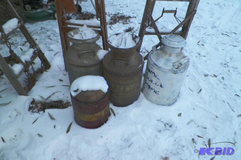 Milk and Gas Cans