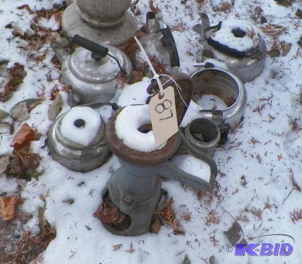 Water Pump and Kettles
