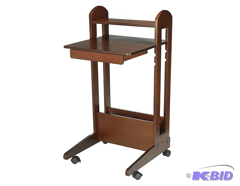 Cherry Rolling Laptop Table