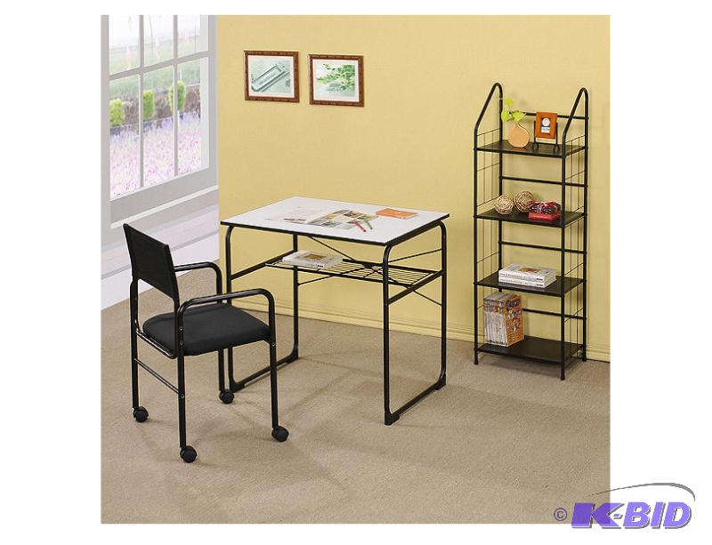 Student Desk, Bookshelf And Chair