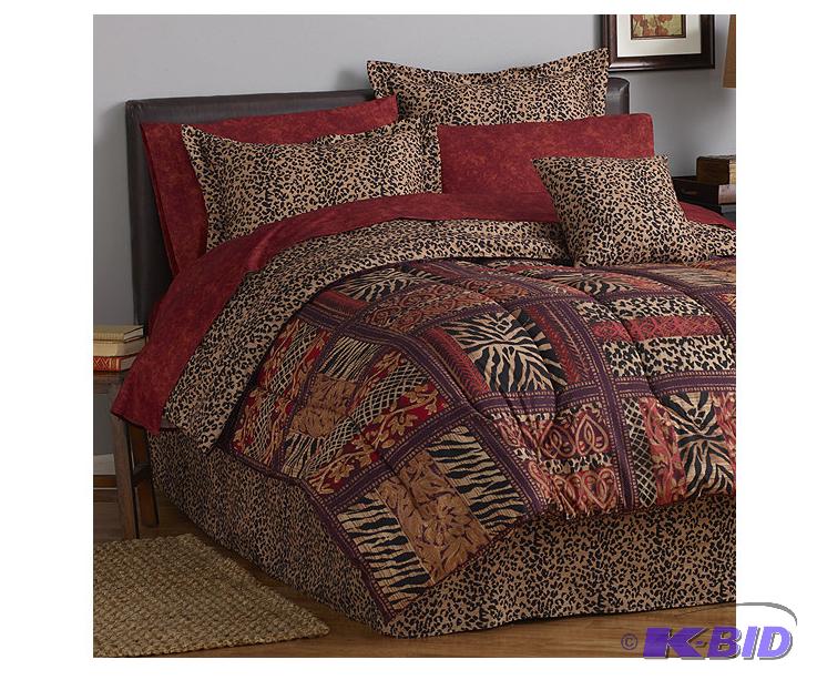 8 Piece Queen Comforter Set