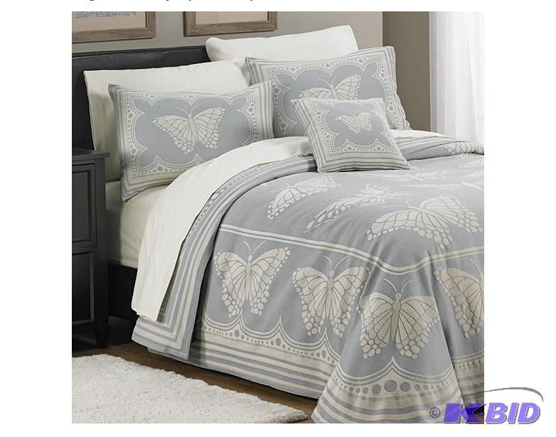 Butterfly Queen Bedspread Set