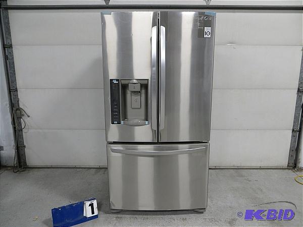 lot 1 image: New LG LFX25974ST 24.7 cu. ft. Stainless Stee...