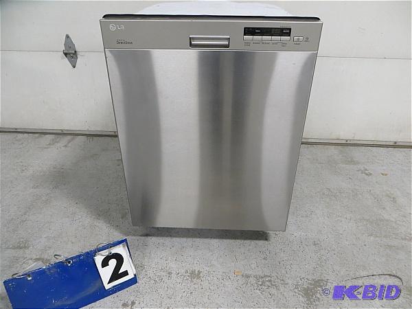 lot 2 image: LG LDS5040ST&nbspStainless Steel Semi-Integr...