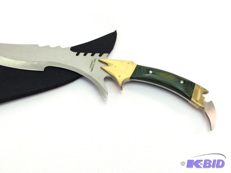 Fixed blade with sheath
