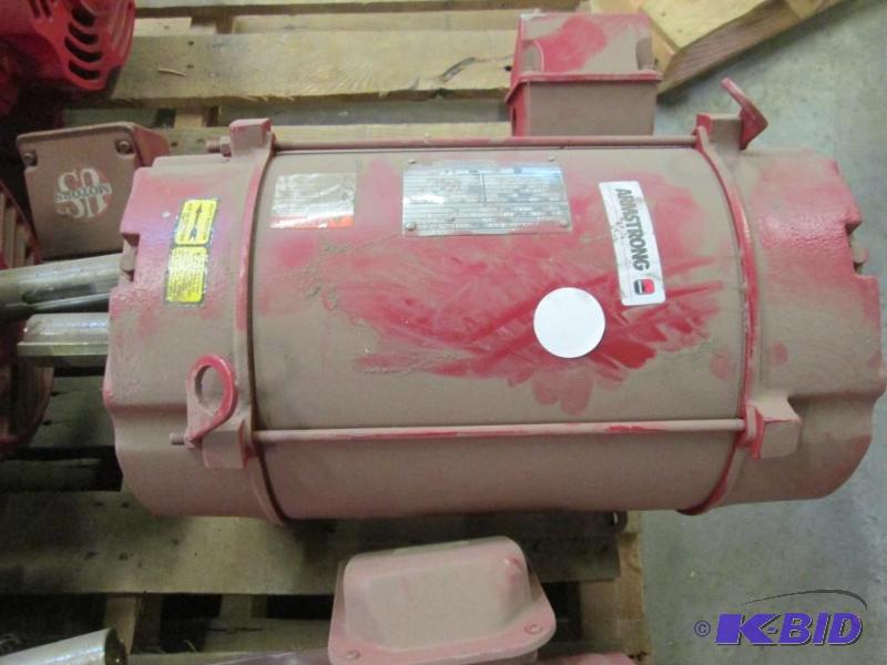 lot 84 image: Armstrong 20 HP Motor