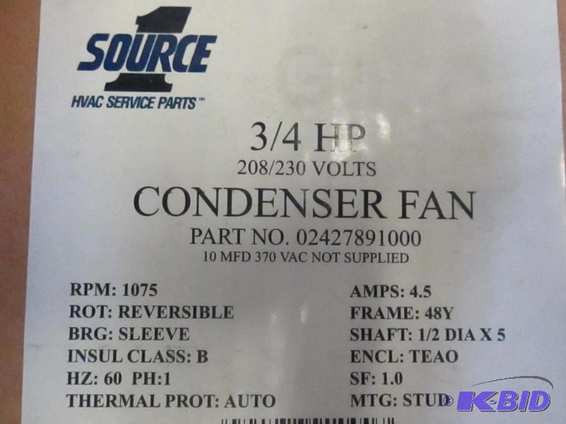 lot 11 image: Condenser Fan