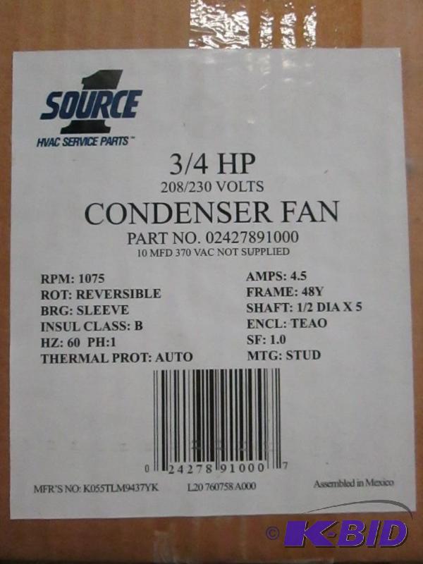 lot 16 image: Condenser Fan