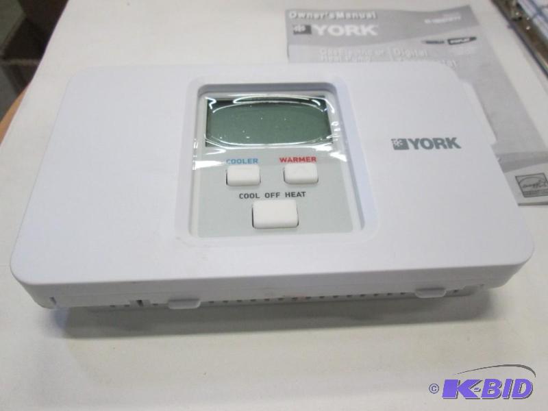 lot 16 image: York Thermostat - Model S1-THEU21P7Y