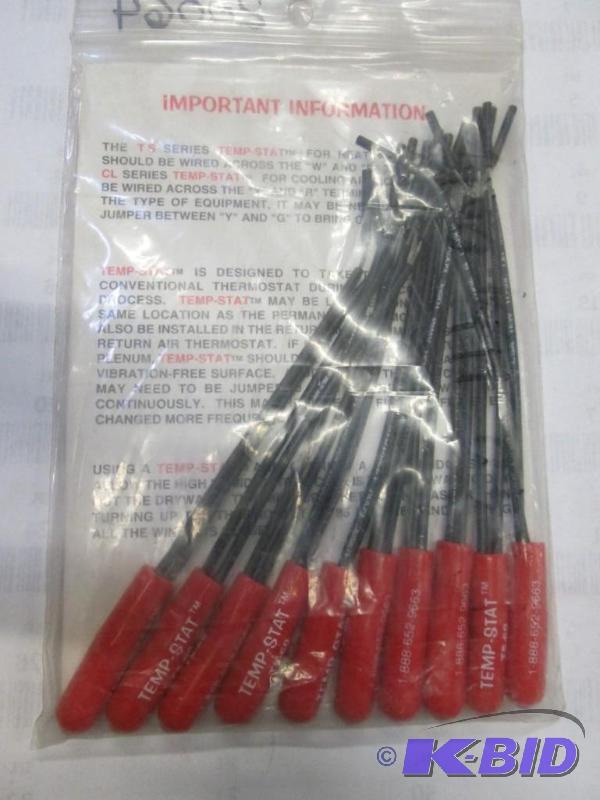 lot 39 image: 10 - 2-Wire Temp-Stat Temporary Construction Thermostat Wires