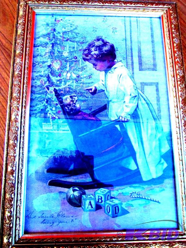 Did Santa Clause bring you framed art...