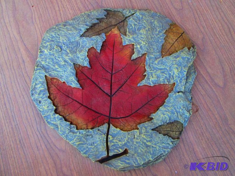 Home Interiors leaf wall hanging, approx. 1 f...